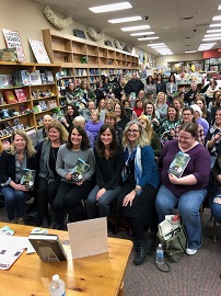 A full house for Mary Kubica's event at Anderson's Bookshop.