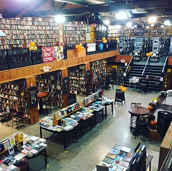 Decorations for the 6th Annual Harrisburg Book Festival, hosted by the Midtown Scholar Bookstore.