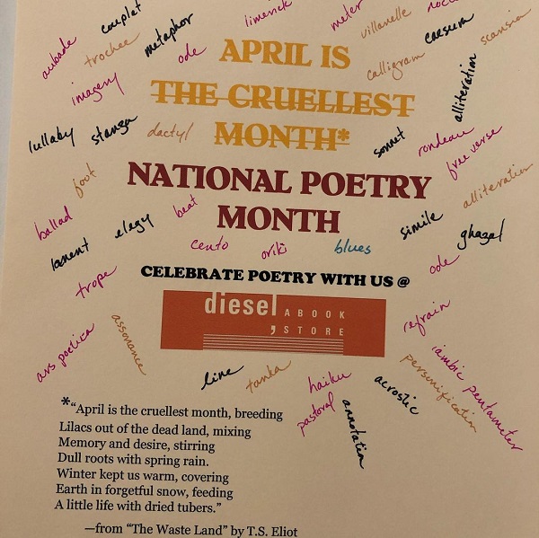 DIESEL poetry celebration card